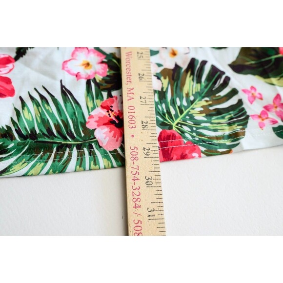 sampeel 3x floral short sleeve top V-neck - Picture 6 of 6